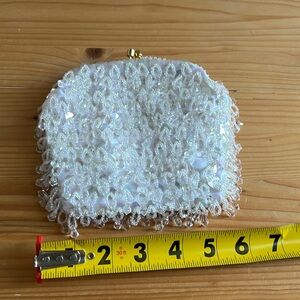 Small beaded clutch vintage
